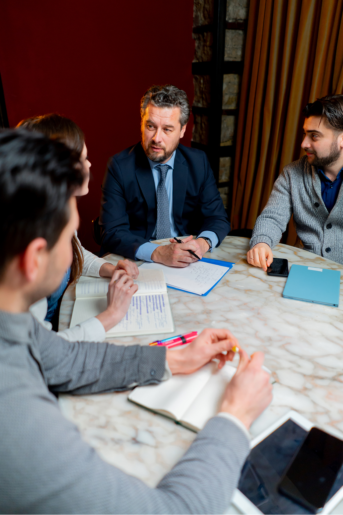 office-workers-are-sitting-cary property division lawyer