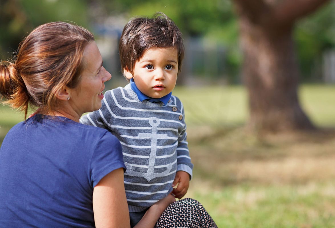 mother-son-at-partk-Pittsboro-child-support-ellis-family-law