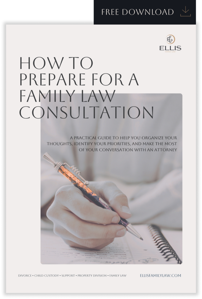 Consultation Guide Cover Ellis Family